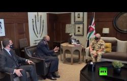 ملك الأردن عبدالله الثاني يستقبل وزير الخارجية المصري سامح شكري