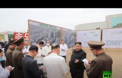 زعيم كوريا الشمالية يكذب شائعات مرضه بتفقده موقع بناء مستشفى بيونغ يانغ
