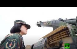 الصين.. الطالبات العسكريات يتدربن على اطلاق الصواريخ