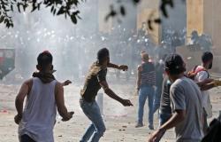 سقوط قتيل من الشرطة اللبنانية خلال الاشتباكات مع المحتجين