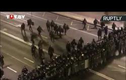 اشتباكات بين الشرطة ومحتجين في عاصمة بيلاروس
