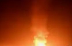 شاهد.. لحظة الانفجار الذي قطع الكهرباء عن سوريا