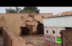 انهيار منازل في السودان بسبب الفيضانات والسلطات تعلن حالة الطوارئ