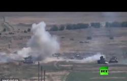 5 دبابات أذربيجانية تحت مرمى نيران القوات الأرمينية