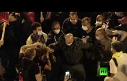 اعتقالات أثناء مظاهرة أمام مقر نتنياهو مطالبة باستقالته