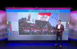 "طالع أريد الوطن ما فيه فساد ومحن"..تظاهرات العراقيين في الذكرى الأولى لانتفاضتهم