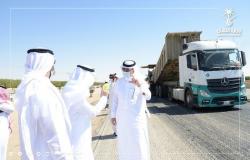 "النقل" تنجز 260 كلم من أعمال الطرق وتركب 985 لوحة خلال سبتمبر
