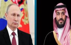 الكرملين: الرئيس الروسي بحث هاتفياً مع الأمير محمد بن سلمان مكافحة فيروس كورونا