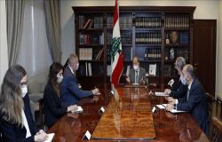 عون: نتطلع إلى اتفاق يحمي حقوق لبنان في مفاوضاته مع إسرائيل