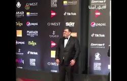 أحمد فتحي وسهر الصايغ في حفل ختام مهرجان الجونة السينمائي الدولي