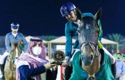 رئيس اتحاد الفروسية يتوج الفائزين في ثاني أيام كأس الأولمبية السعودية