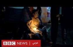 شمعة الاحتجاجات التي لم تنطفئ منذ أكثر من سنة في ساحة التحرير في بغداد