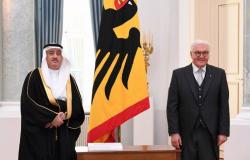 السفير السعودي لدى ألمانيا الاتحادية يقدم أوراق اعتماده للرئيس الألماني