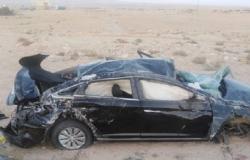 شاهد صور حادث السير الذي راح ضحيته النائب الاردني السابق السعود