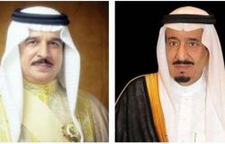خادم الحرمين يجري اتصالاً هاتفياً بملك مملكة البحرين
