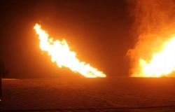 مصر.. انفجار خط أنابيب الغاز في سيناء