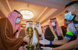 وزير الرياضة يشكر خادم الحرمين الشريفين على رعايته الكريمة للمباراة النهائية لكأس الملك