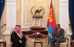 رئيس إريتريا يستقبل وزير الخارجية في أسمرة ويستعرضان العلاقات الثنائية