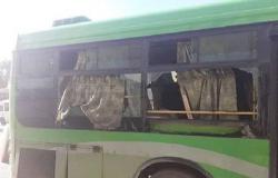 الجيش السوري: قتلى وجرحى في هجوم إرهابي على حافلة عسكرية