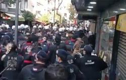شاهد: فاصل من الضرب المبرح.. الشرطة التركية تمارس الوحشية ضد الطلاب