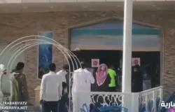 شاهد.. اللقطات الأخيرة قبل إغلاق ⁧محلات بسوق السمك⁩ شمال ⁧الرياض⁩ ⁩