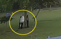فيديو مروع.. شاهد ما حدث لـ4 رجال تحت شجرة بالهند