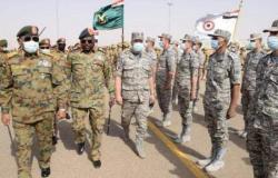 الجيش المصري يؤكد وقوفه إلى جانب نظيره السودان في مواجهة التحديات