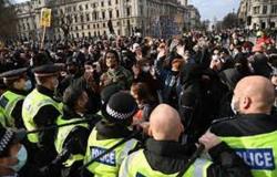 بريطانيا تعتقل 107 متظاهرين خلال احتجاج على زيادة سلطات الشرطة