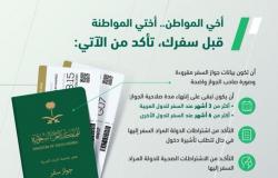 "الجوازات" تؤكد استمرار تعليق السفر بالهوية الوطنية لدول الخليج