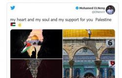 بسبب دعمه فلسطين.. عضو منظمة يهودية بريطانية يتربص بـ"النني" ويطالب بإيقافه