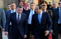 السيسي يهنئ الملك والأردن بعيد استقلال
