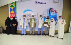 وقف ديوانية آل حسين يكرم 40 من أبطال الصحة بمستشفى الملك سلمان بالرياض