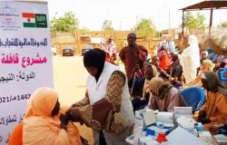 "الندوة العالمية" تنظم قافلة طبية لعلاج المرضى في النيجر