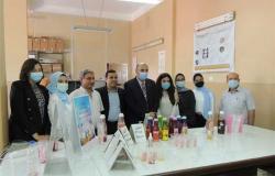 طلاب «زراعة الإسكندرية» ينظمون معرضاً لمنتجات التقنية الحيوية والمخصبات (صور)