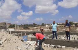 حملة مكبرة لإزالة البناء المخالف في قرى العامرية غرب الإسكندرية (صور)