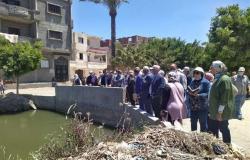 نائب وزير الإسكان يتفقد خدمات مياه الشرب والصرف الصحي بمحافظة الإسكندرية