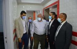 محافظ الوادي الجديد يفتتح مركز طبي بمدينة موط بالداخلة