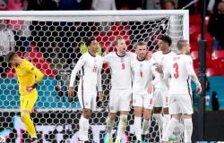 التشكيل الرسمي لمواجهة إنجلترا ضد أوكرانيا في ربع نهائي يورو 2020