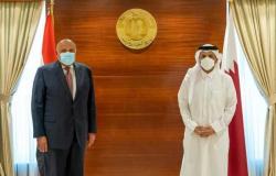 وزير الخارجية يكشف تطورات عودة العلاقة مع قطر