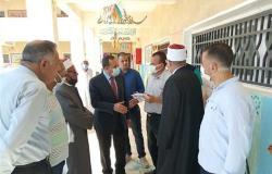 تطهير وتعقيم لجان امتحان التفاضل والتكامل في شمال سيناء