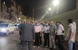 محافظ الجيزة يتفقد كوبري ترسا ويوجه برفع الإشغالات في شارع عثمان محرم