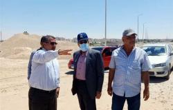 محافظ شمال سيناء يتفقد عدد من المشروعات بمدينة العريش