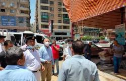 محافظ القاهرة يتابع التصدي لشوادر الأضحية (صور)