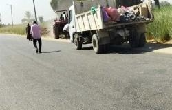 رفع 41 طن مخلفات في حملة نظافة بشوارع إسنا جنوب الأقصر