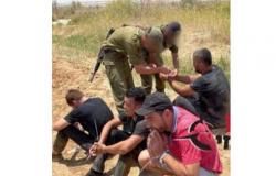 الجيش الاسرائيلي ينشر صورة للمتسللين من الاردن