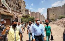 محافظ القاهرة يتابع إزالة تعارضات محور عدلي منصور (صور)
