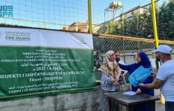 بالصور.. مركز الملك سلمان للإغاثة يدشن مشروع توزيع لحوم الأضاحي في ألبانيا
