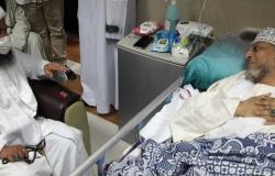 الحبيب الجفري يزور الشريف الإدريسي في المستشفى الجامعي بأسوان