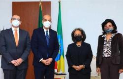 تفاصيل لقاء رئيسة إثيوبيا مع سفير مصر بأديس أبابا (صور)