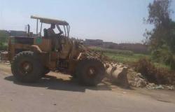 محافظة الجيزة: رفع ٢٠٠ طن مخلفات بالبدرشين ( صور)